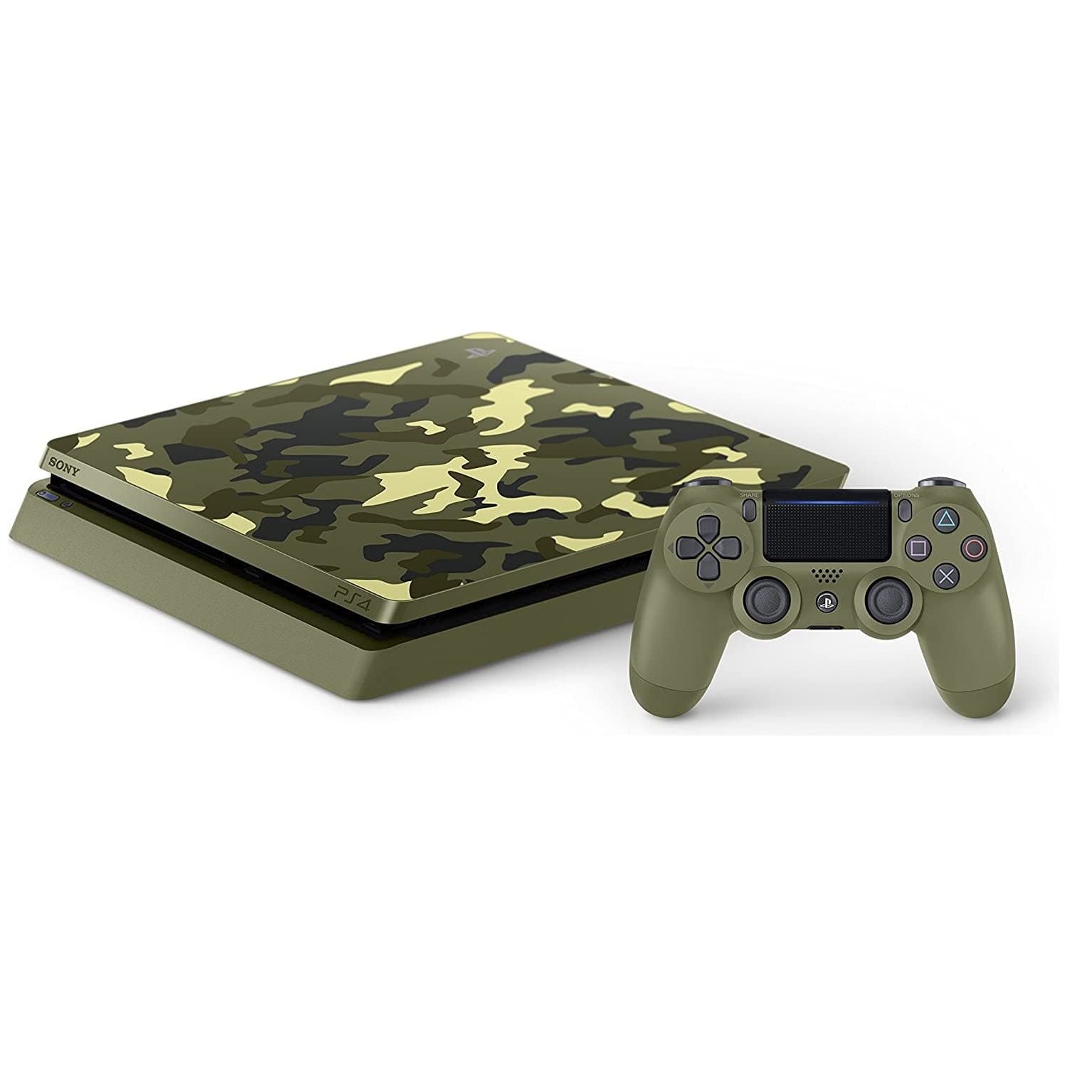 Sony,Sony PlayStation 4 Slim 1TB Limited Edition Console - Green camouflage - Gadcet.com